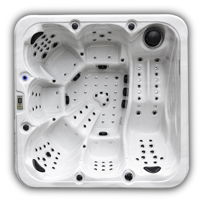 Massaggio di lusso di lusso vasca idromassaggio 124 jet per jacuzzi