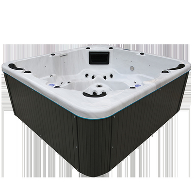 Vasca idromassaggio intelligente indipendente per 5 persone con getti ad alto flusso / WiFi / altoparlanti Bluetooth e sistema Balboa