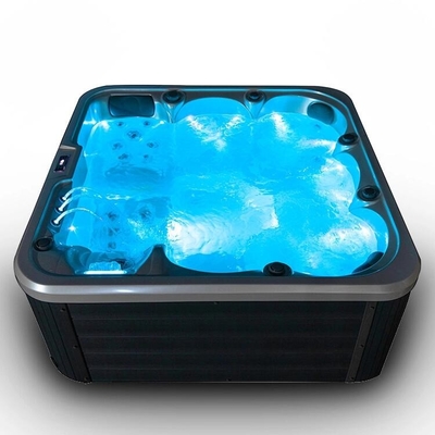 Spa esterno Acrilico Spa Spa esterno personalizzato Jacuzzi Spa per 6 persone Spa massaggio Spa vasca idromassaggio con luce a led