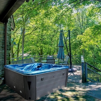 Bagno idromassaggio per 6 persone piscina acrilica con funzione massaggio piscina per famiglie