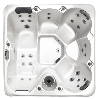 Vasca da bagno esterna di lusso per 5 persone con vasca idromassaggio vasche da bagno acriliche con altoparlante Bluetooth