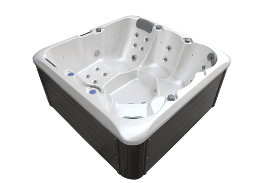 Vasca da bagno esterna di lusso per 5 persone con vasca idromassaggio vasche da bagno acriliche con altoparlante Bluetooth