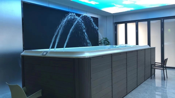 Piscina all'aperto per il giardino 5 metri piscina infinita spa vasche idromassaggio con funzione massaggio