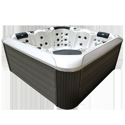 Giardino 5 posti Luxury Massage Spa Vasca da bagno Outdoor Whirlpool Vasca idromassaggio Acrilica Freestanding Spa Vasca Per Villa