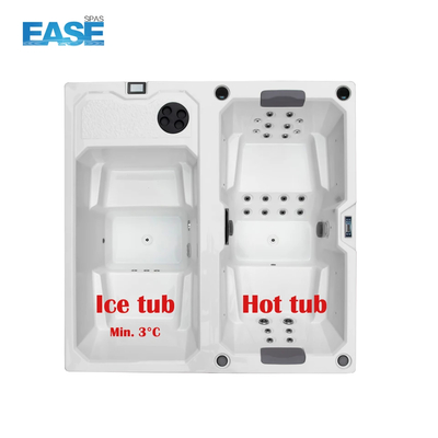 Idroterapia Massaggio Vasca da bagno Spa idroterapia con materiale Aristech Acrylic Shell
