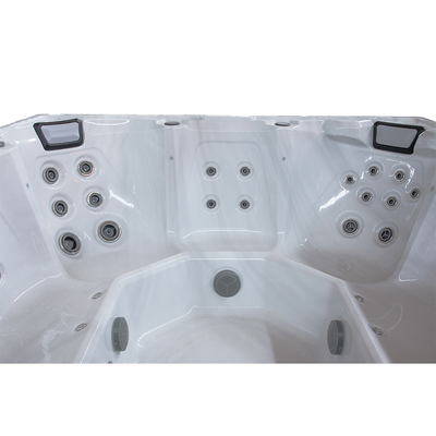 89-Jet Acrylic Hot Tub 8 Persone Ourdoor Jacuzzi SPA 600-libbre di capacità
