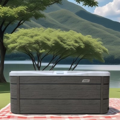 3-4 persone Jacussii Spa esterno vasca idromassaggio con luci a LED e energia- Design