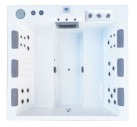 Vasca da bagno per massaggi acrilica personalizzata piscina SPA per famiglie vasca idromassaggio anti-congelamento e risparmio energetico