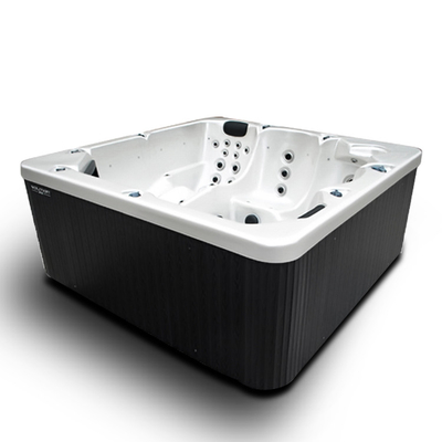 5 persone 3 posti a sedere 2 lettini massaggio idroterapia vasca termale piscina per il comfort all'aperto