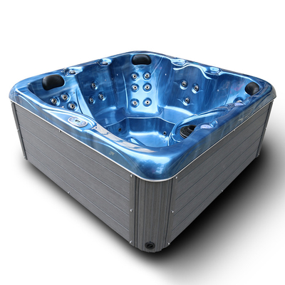 2.5HP * 2 velocità Balboa controllato 5 persone americano Acrilico Home Spa vasca idromassaggio E-160S