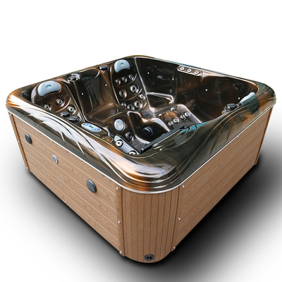 4 Persona Spa All'aperto Vasca Idromassaggio Backyard Swim Spa Whirlpool Massaggio Per Jacuzzi