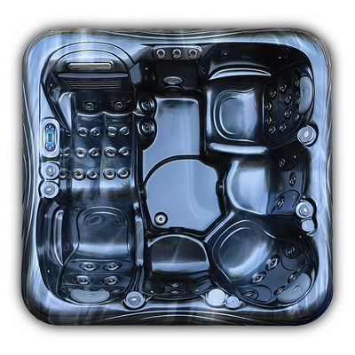 Aristech Acrylic 5 persone vasca idromassaggio Balboa Controllo con luce LED