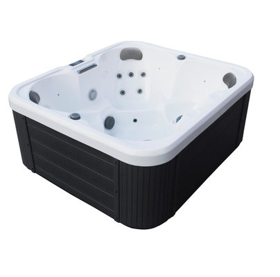 Pearl White 4 mette le vasche a sedere della stazione termale del mulinello massaggia le vasche calde all'aperto
