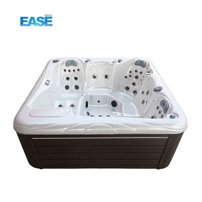Spa esterno di marmo bianco 1300L vasca idromassaggio acrilica vasche idromassaggio sistema Balboa