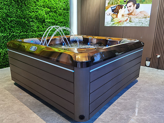 5 persone Luxury Durable Hot Tub Outdoor Living Hydro Massage Spa Tub Con Potenti getti