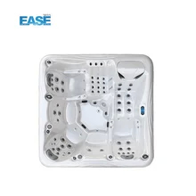 Termo bagno per 3 persone con generatore di ozono acrilico Aristech e luce subacquea