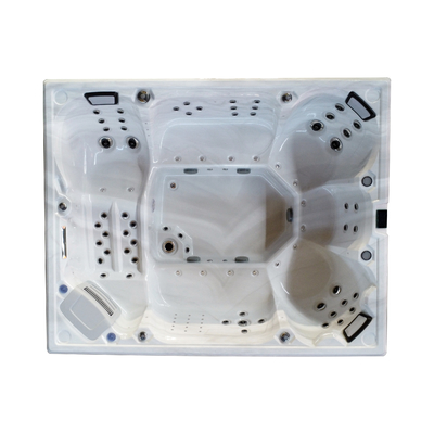 89-Jet Acrylic Hot Tub 8 Persone Ourdoor Jacuzzi SPA 600-libbre di capacità