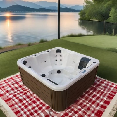 Vasca idromassaggio acrilica all'aperto Casa Relax Sauna Vasca idromassaggio a vapore