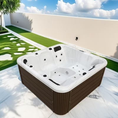 OEM Spa Factory Massaggio per 5 persone Vasca idromassaggio Jacuzzi Bagno esterno con sistema di pulizia automatica